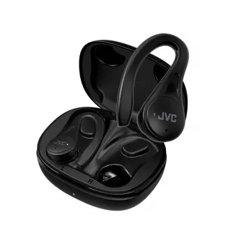 JVC Sports TWS Czarny, True Wireless Stereo (TWS), 20 - 20000 Hz, Rozmowy/Muzyka, 6,8 g, Zestaw słuchawkowy, Czarny