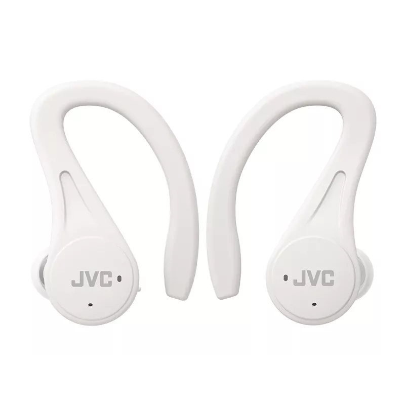 JVC Sports TWS biały, True Wireless Stereo (TWS), 20 - 20000 Hz, Połączenia/Muzyka, 6,8 g, Zestaw słuchawkowy, Biały