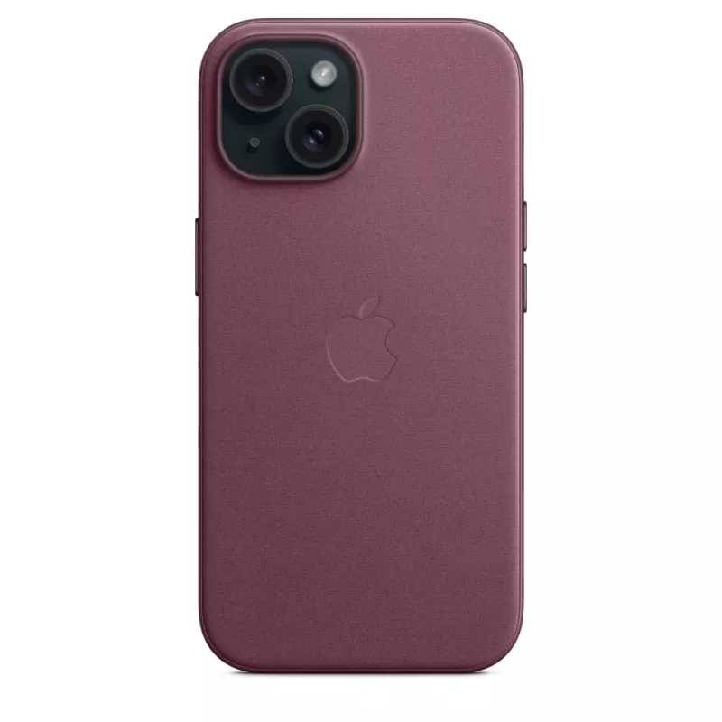 Apple FineWoven etui z MagSafe iPhone 15 Mulberry