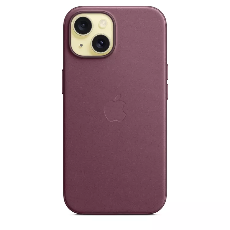 Apple FineWoven etui z MagSafe iPhone 15 Mulberry