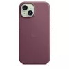 Apple FineWoven etui z MagSafe iPhone 15 Mulberry