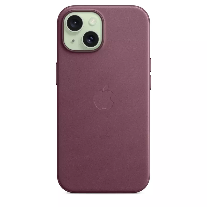 Apple FineWoven etui z MagSafe iPhone 15 Mulberry