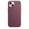 Apple FineWoven etui z MagSafe iPhone 15 Mulberry
