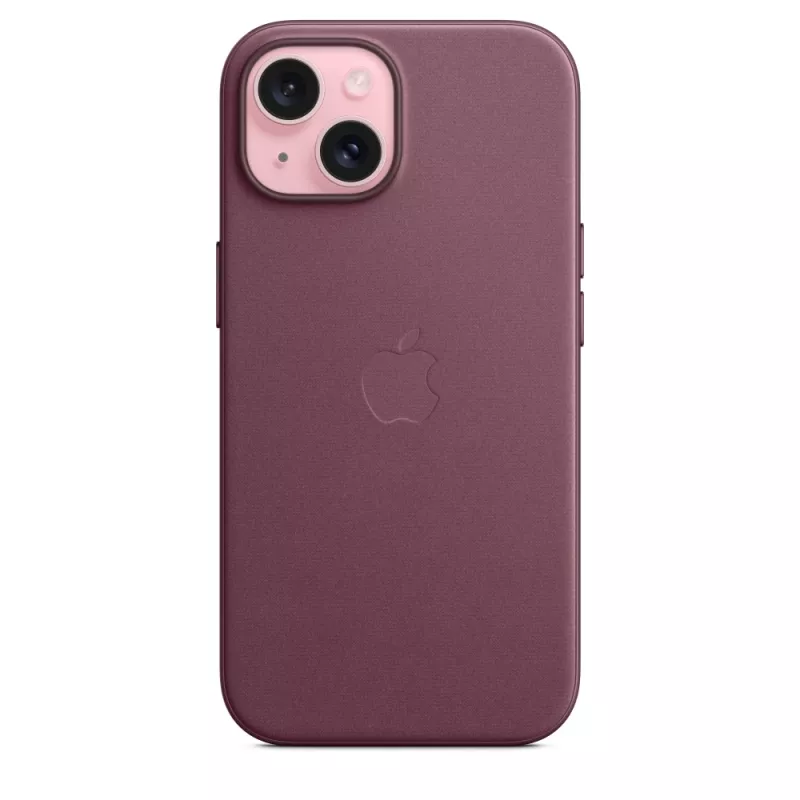 Apple FineWoven etui z MagSafe iPhone 15 Mulberry