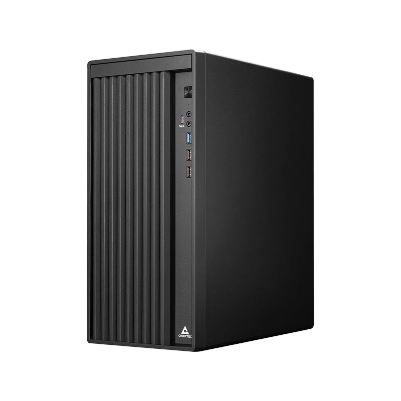 Obudowa PC CHIEFTEC BS-20B-OP Midi Tower, czarna, microATX/Mini-ITX, 2x 3,5 cala, maks. GPU 27 cm, 1x zatoka 5,25 cala, USB-C
