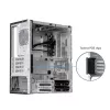 Obudowa PC CHIEFTEC BS-20B-OP Midi Tower, czarna, microATX/Mini-ITX, 2x 3,5 cala, maks. GPU 27 cm, 1x zatoka 5,25 cala, USB-C