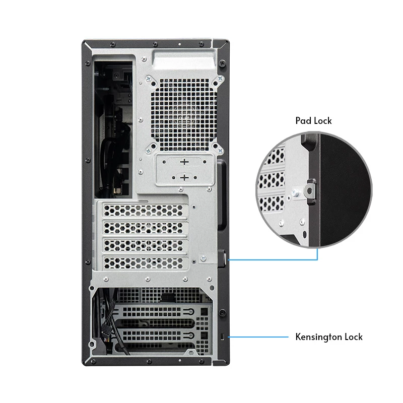 Obudowa PC CHIEFTEC BS-20B-OP Midi Tower, czarna, microATX/Mini-ITX, 2x 3,5 cala, maks. GPU 27 cm, 1x zatoka 5,25 cala, USB-C