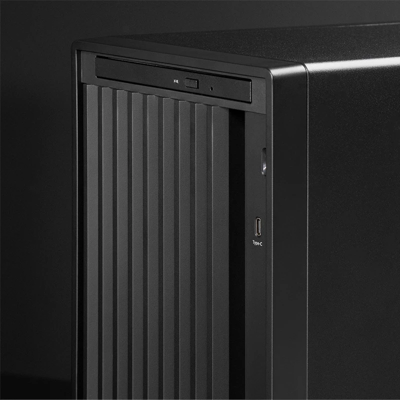 Obudowa PC CHIEFTEC BS-20B-OP Midi Tower, czarna, microATX/Mini-ITX, 2x 3,5 cala, maks. GPU 27 cm, 1x zatoka 5,25 cala, USB-C