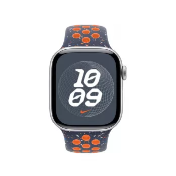 APPLE 40mm Niebieski Flame Nike Sport Band - M/L