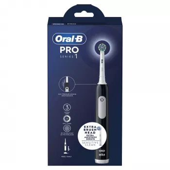 Oral-B Pro Series 1 Szczoteczka oscylacyjna dla dorosłych Czarny, Biały