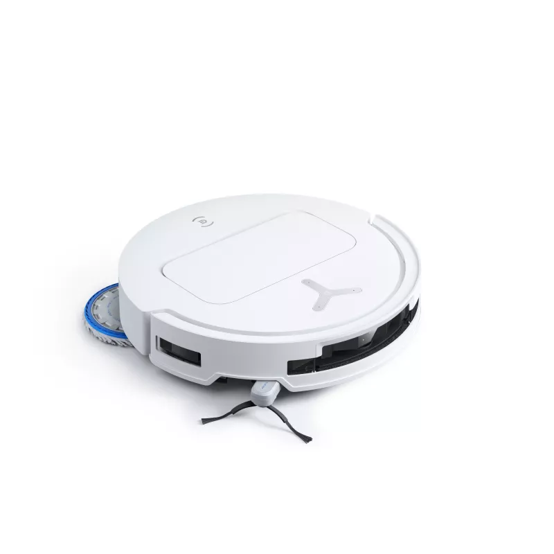Robot sprzątający Ecovacs Deebot T50 Pro Omni — 185 min pracy, bateria 6400 mAh, 3 l pojemności na kurz w stacji, nawigacja lidar D-ToF, mopowanie na mokro, 9 mm pokonywanie progów