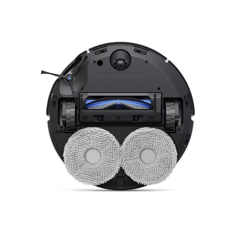 Robot sprzątający Ecovacs Deebot T50 Pro Omni — 185 min pracy, bateria 6400 mAh, 3 l pojemności na kurz w stacji, nawigacja lidar D-ToF, mopowanie na mokro, 9 mm pokonywanie progów