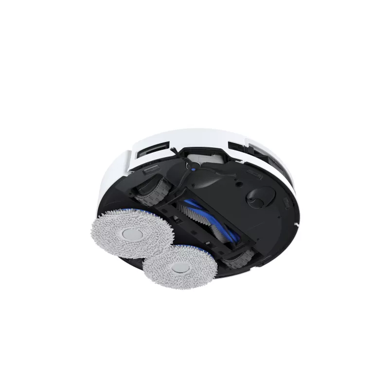 Robot sprzątający Ecovacs Deebot T50 Pro Omni — 185 min pracy, bateria 6400 mAh, 3 l pojemności na kurz w stacji, nawigacja lidar D-ToF, mopowanie na mokro, 9 mm pokonywanie progów