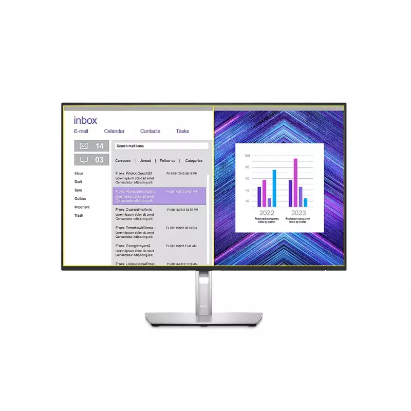 Monitor DELL P2723D 27 cali Quad HD LCD 2560 x 1440
