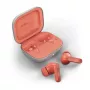 Bezprzewodowe słuchawki douszne Motorola Moto Buds — Coral, Bluetooth 5.3, ANC, Dolby Atmos, 9 h odtwarzania (42 h z etui)