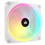 CORSAIR Qx RGB Series Icue Link Qx140 RGB White140mm Magnetic Dome RGB Fan Expansion Kit