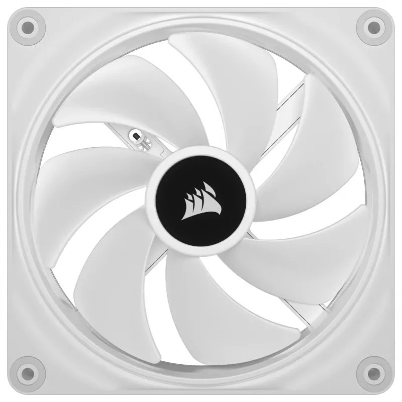 CORSAIR Qx RGB Series Icue Link Qx140 RGB White140mm Magnetic Dome RGB Fan Expansion Kit