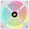 CORSAIR Qx RGB Series Icue Link Qx140 RGB White140mm Magnetic Dome RGB Fan Expansion Kit