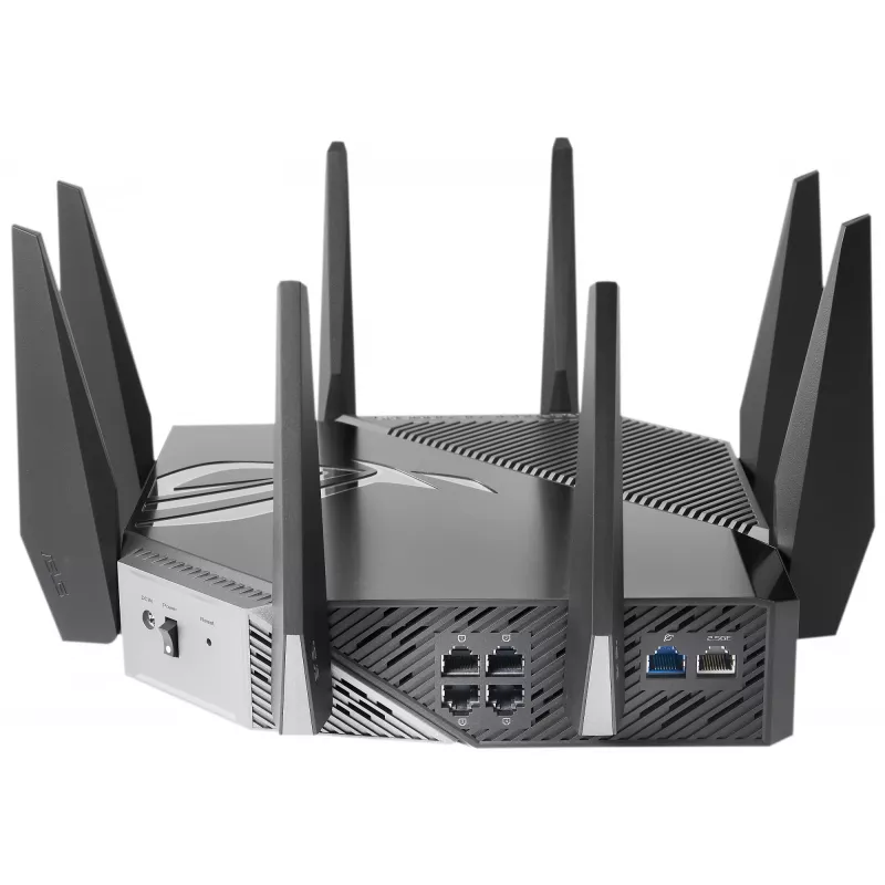 ASUS GT-AXE11000 router bezprzewodowy Gigabit Ethernet Tri-pasmowy (2,4 GHz / 5 GHz / 6 GHz) Czarny