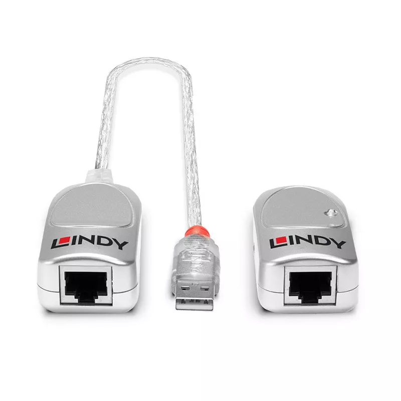 Przedłużacz USB 1.1 Cat.6 Lindy 50 m