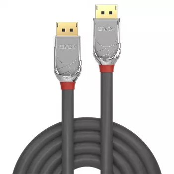 Kabel Lindy DisplayPort 1.2 5 m, linia Cromo, 5 m, DisplayPort, DisplayPort, Męski, Męski, 4096 x 2160 pikseli