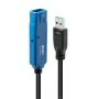 Lindy 8m USB 3.0 Active Extension Pro, 8 m, USB A, USB A, USB 3.2 Gen 1 (3.1 Gen 1), 5 Gbit/s, Czarny