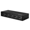 Lindy 5 Port HDMI 18G Switch, HDMI, Metal, Czarny, 18 Gbit/s, RF, 4K Ultra HD