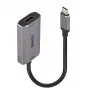 Konwerter Lindy USB Type C na HDMI 8K60, 0,11 m, USB Type-C, HDMI, męski, żeński, prosty