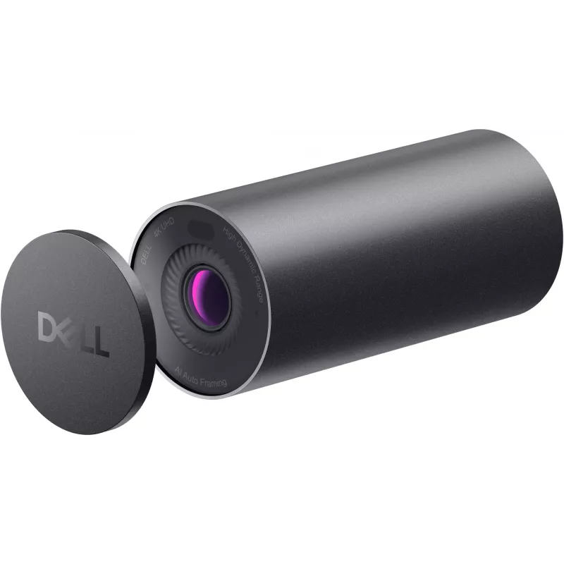 DELL UltraSharp Webcam, 8,3 MP, 3840 x 2160 pikseli, Full HD, 60 fps, 5x, USB