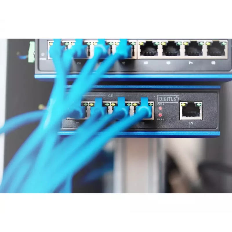 Przełącznik sieciowy Digitus DN-651118 4 porty Gigabit Niezarządzalny