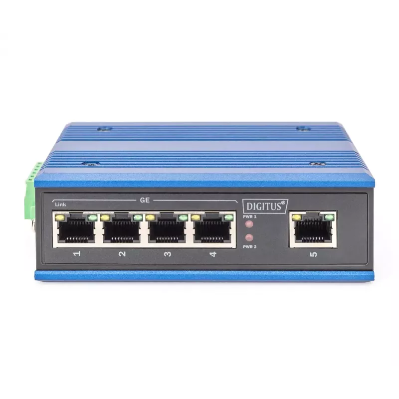 Przełącznik sieciowy Digitus DN-651118 4 porty Gigabit Niezarządzalny