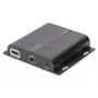 DIGITUS HDMI Extender 4K over IP, jednostka odbiorcza przez kabel sieciowy (CAT 5/5e/6/7), 4K2K/30Hz, czarny