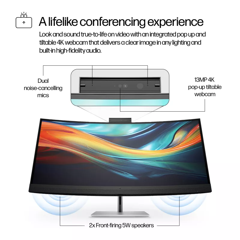 Monitor konferencyjny HP Series 7 Pro 39,7 cala 5K2K-740pm