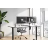 Neomounts FPMA-D1330DSILVER Uchwyt monitora 10-27 cali, Zacisk/Przelotka, 9 kg, 25,4 cm (10 cali), 68,6 cm (27 cali), 100 x 100 mm, Srebrny