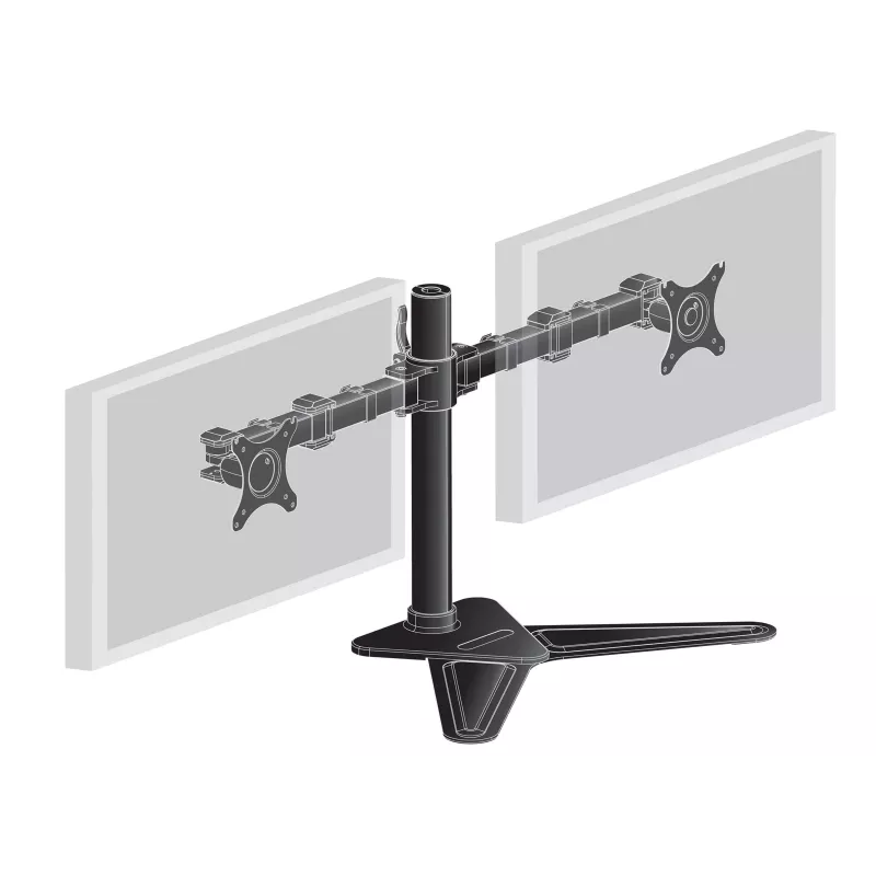 iiyama DS1002D-B1 uchwyt / stojak do monitora 76.2 cm (30 cali) biurkowy Czarny