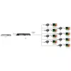 Techly HDMI 1x8 Extender Splitter over CAT6/6a/7 50m with IR pass-back IDATA EX-HL81TY