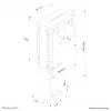 Uchwyt CPU Neomounts CPU-D100Czarny - maks. 30 kg - uniwersalny
