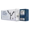 Monitor desk mount Gembird MA-DA2P-02 for 2 displays, up to 81.3 cm (32 inch), VESA 75x75–100x100, max weight 9 kg each, clamp/grommet, Czarny