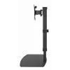 Podstawka pod monitor GEMBIRD MS-D1ST-02 — regulowana wysokość, pełny zakres ruchu dla ekranów 17–32 cale, max 8 kg, VESA 75x75–100x100, czarna