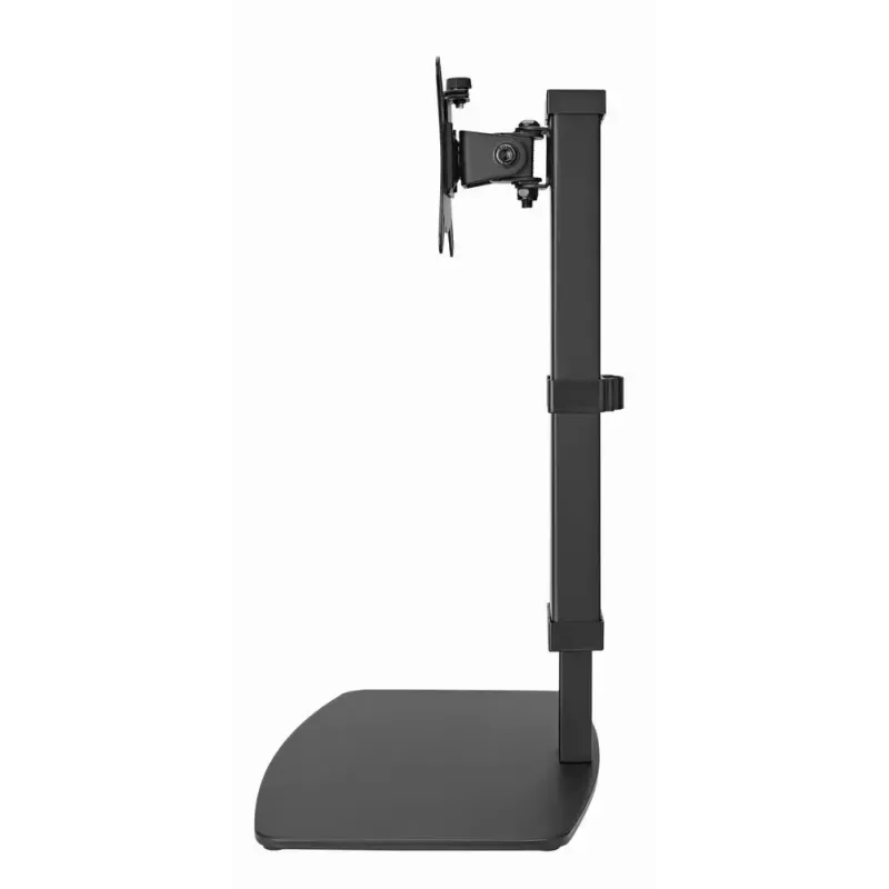 Podstawka pod monitor GEMBIRD MS-D1ST-02 — regulowana wysokość, pełny zakres ruchu dla ekranów 17–32 cale, max 8 kg, VESA 75x75–100x100, czarna