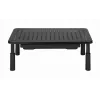 Podstawka pod monitor GEMBIRD MS-TABLE-D-01 — regulowana wysokość podstawki biurkowej z 1 szufladą, stal, wysokość 140 mm, obsługuje 1 wyświetlacz, udźwig 20 kg