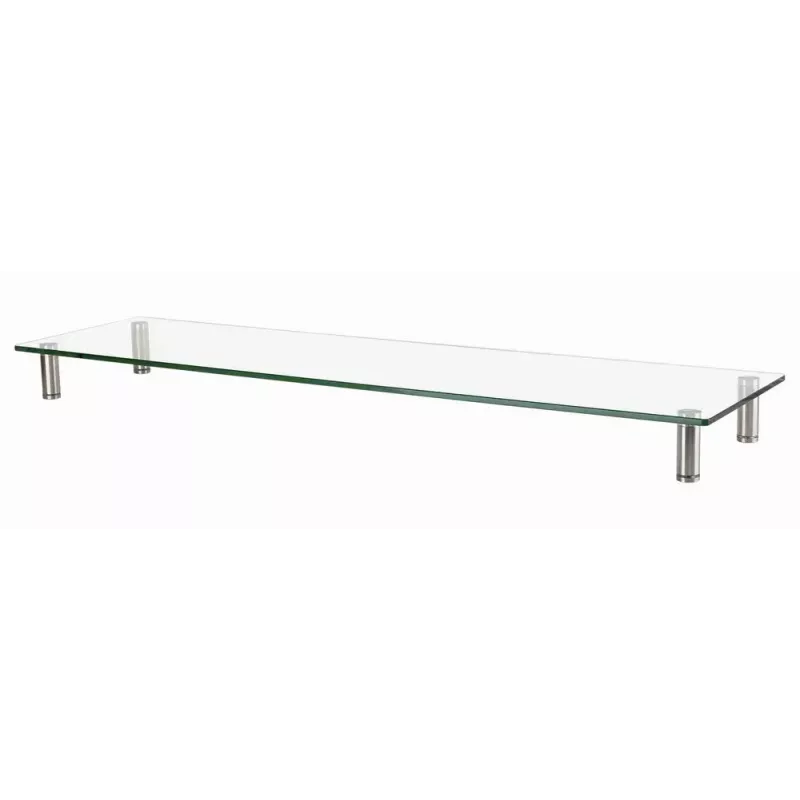 Gembird MS-TABLE-GL-01 szklany stojak na monitor, XL