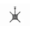 Uchwyt sufitowy do telewizora GEMBIRD CM-55ST-01 — pełnozakresowy uchwyt sufitowy do ekranów 23–55 cali (VESA od 75×75 do 400×400), maks. 20 kg, czarny