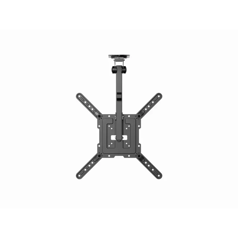 Uchwyt sufitowy do telewizora GEMBIRD CM-55ST-01 — pełnozakresowy uchwyt sufitowy do ekranów 23–55 cali (VESA od 75×75 do 400×400), maks. 20 kg, czarny