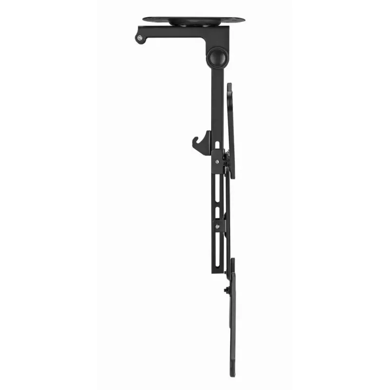 Uchwyt sufitowy do telewizora GEMBIRD CM-55ST-01 — pełnozakresowy uchwyt sufitowy do ekranów 23–55 cali (VESA od 75×75 do 400×400), maks. 20 kg, czarny