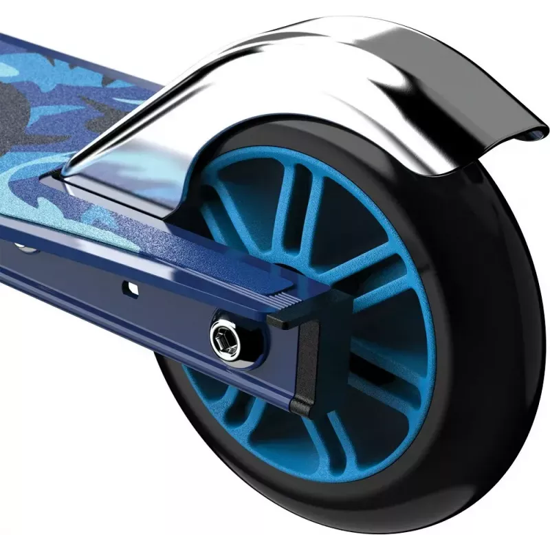 Kick scooter Razor Model A Shark Camo — składana, lekka hulajnoga nożna dla dzieci i nastolatków, 2 koła, regulowana kierownica, maks. obciążenie 65 kg