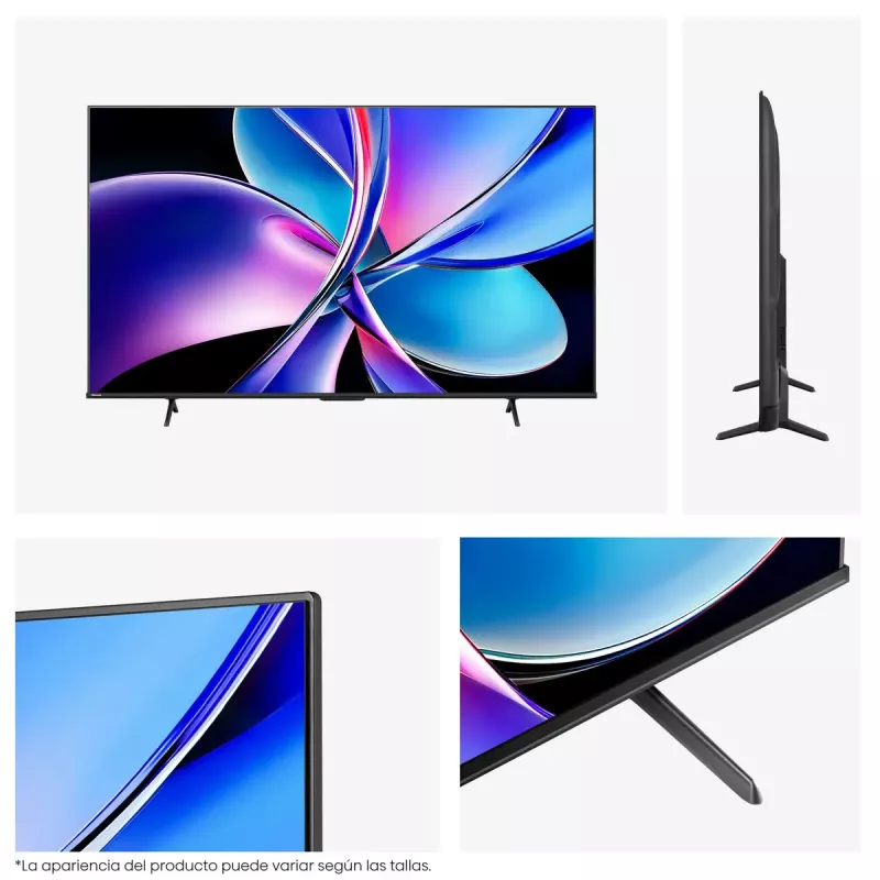 Telewizor Hisense 55E7Q PRO 55 cali QLED Pro 4K UHD (3840x2160), 144 Hz, HDR10+, VIDAA U8.5, Direct‑LED