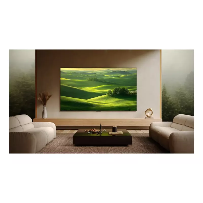 Telewizor TCL 65C7K 165,1 cm (65 cali) 4K Ultra HD Smart TV Wi-Fi Metaliczny 2600 cd/m²