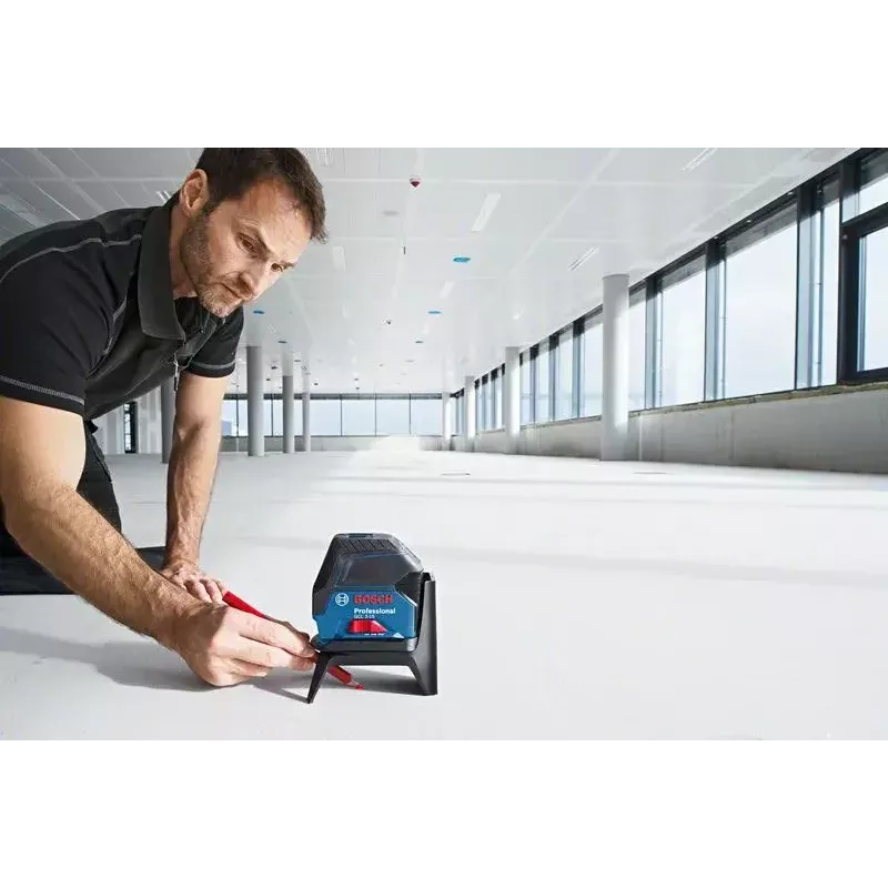 Bosch GCL 2-15 Poziomica liniowa/punktowa 15 m 650 nm (