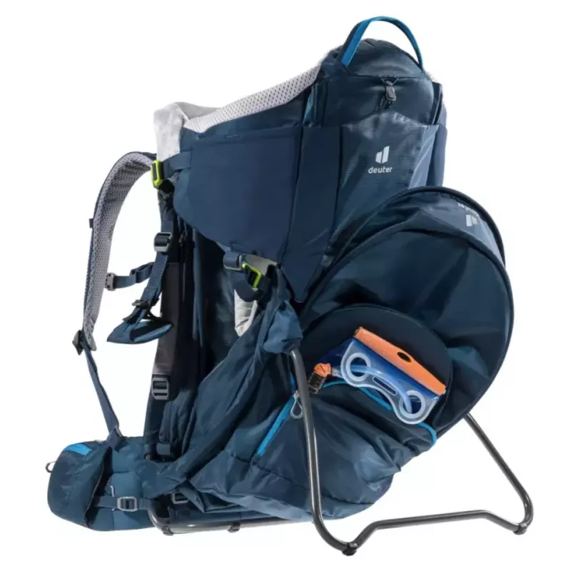 Plecak do noszenia dziecka DEUTER Kid Comfort Poliamid Niebieski, maks. obciążenie 22 kg, waga 3,23 kg, wymiary 72×43×34 cm